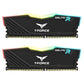 TEAMGROUP T-FORCE DELTA RGB 32GB (16GBX2) DDR4 3200MHZ DESKTOP RAM (BLACK)