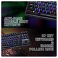 COSMIC BYTE CB-GK-39 TRINITY (BLACK) GAMING KEYBOARD RGB SWITCH BLUE