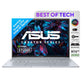 ASUS CREATOR SERIES VIVOBOOK 14X OLED (2023), INTEL CORE I7-12650H 12TH GEN, 14 INCH (35.56 CM) 2.8K 90HZ OLED, CREATOR/GAMING LAPTOP (16GB/1TB/4GB RTX 2050/WIN11/SILVER/1.4 KG), K3405ZFB-KM752WS