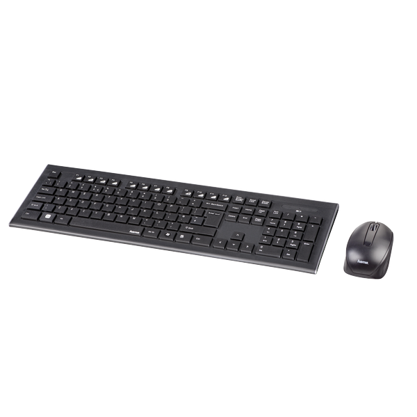 HAMA 182664 Cortion Full Size Membrane Wireless Gaming Keyboard ( Black )