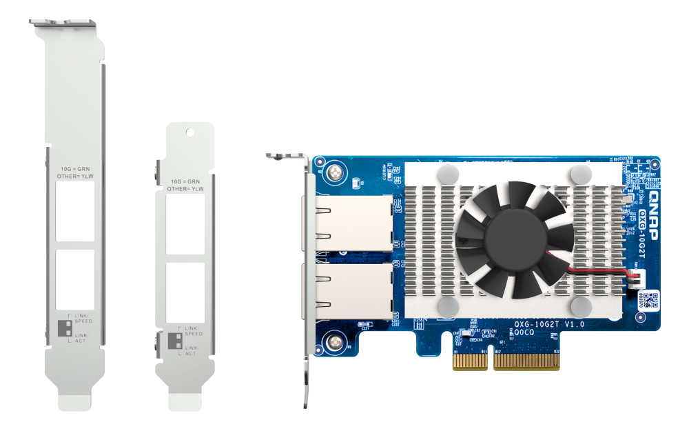 QNAP QXG-10G2T- DUAL 10G RJ45