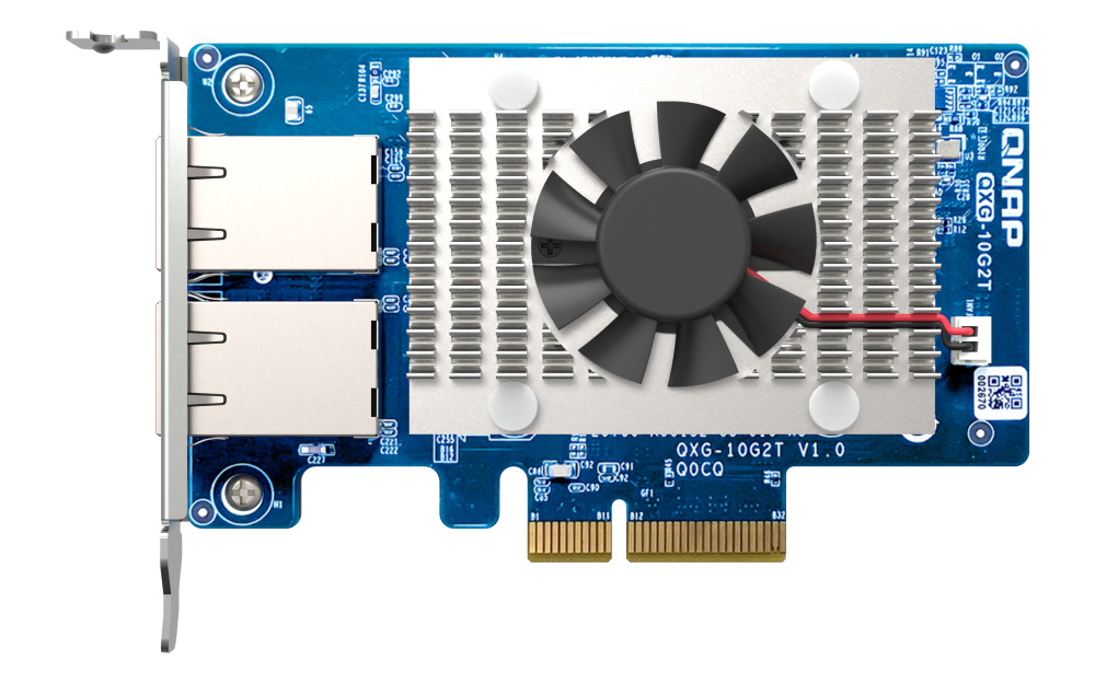 QNAP QXG-10G2T- DUAL 10G RJ45