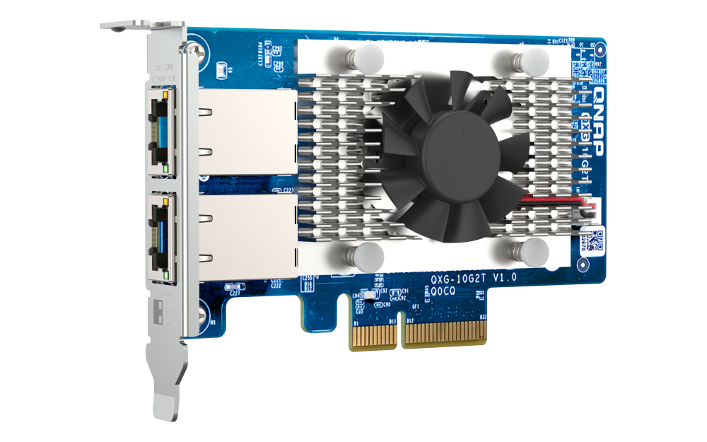 QNAP QXG-10G2T- DUAL 10G RJ45