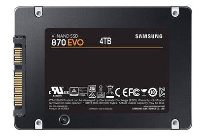 SAMSUNG 870 EVO 4TB SSD MZ-77E4T0BW