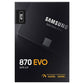 SAMSUNG 870 EVO 4TB SSD MZ-77E4T0BW
