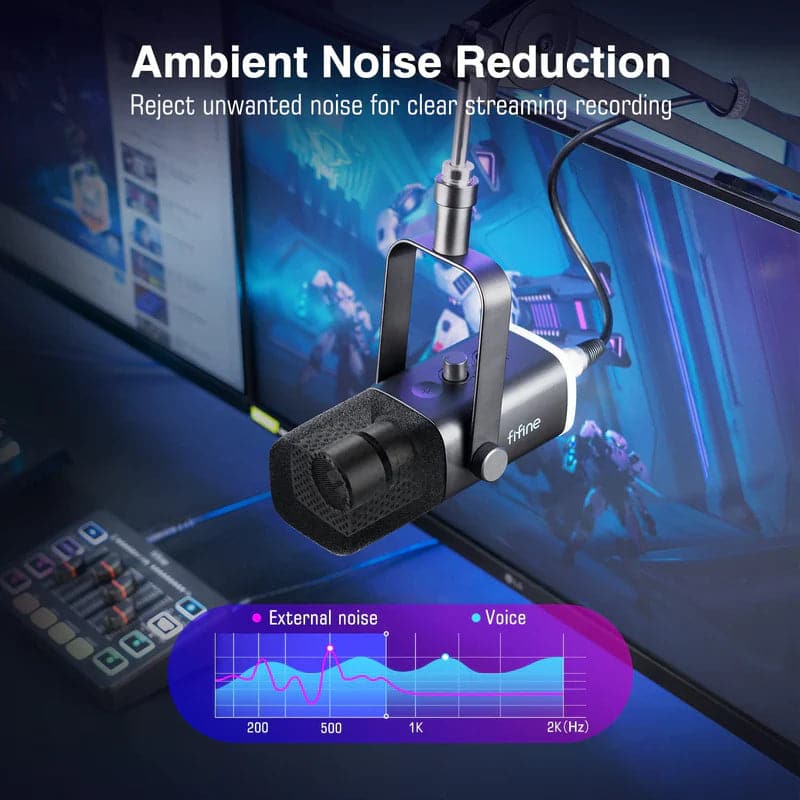 FIFINE Ampligame AM8 USB Gaming Microphone