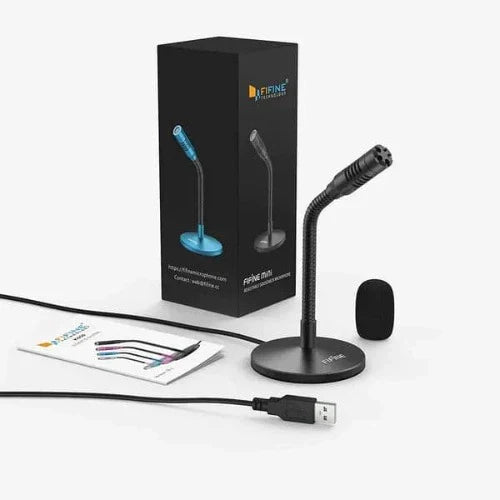 FIFINE K050 Mini Gooseneck USB Microphone
