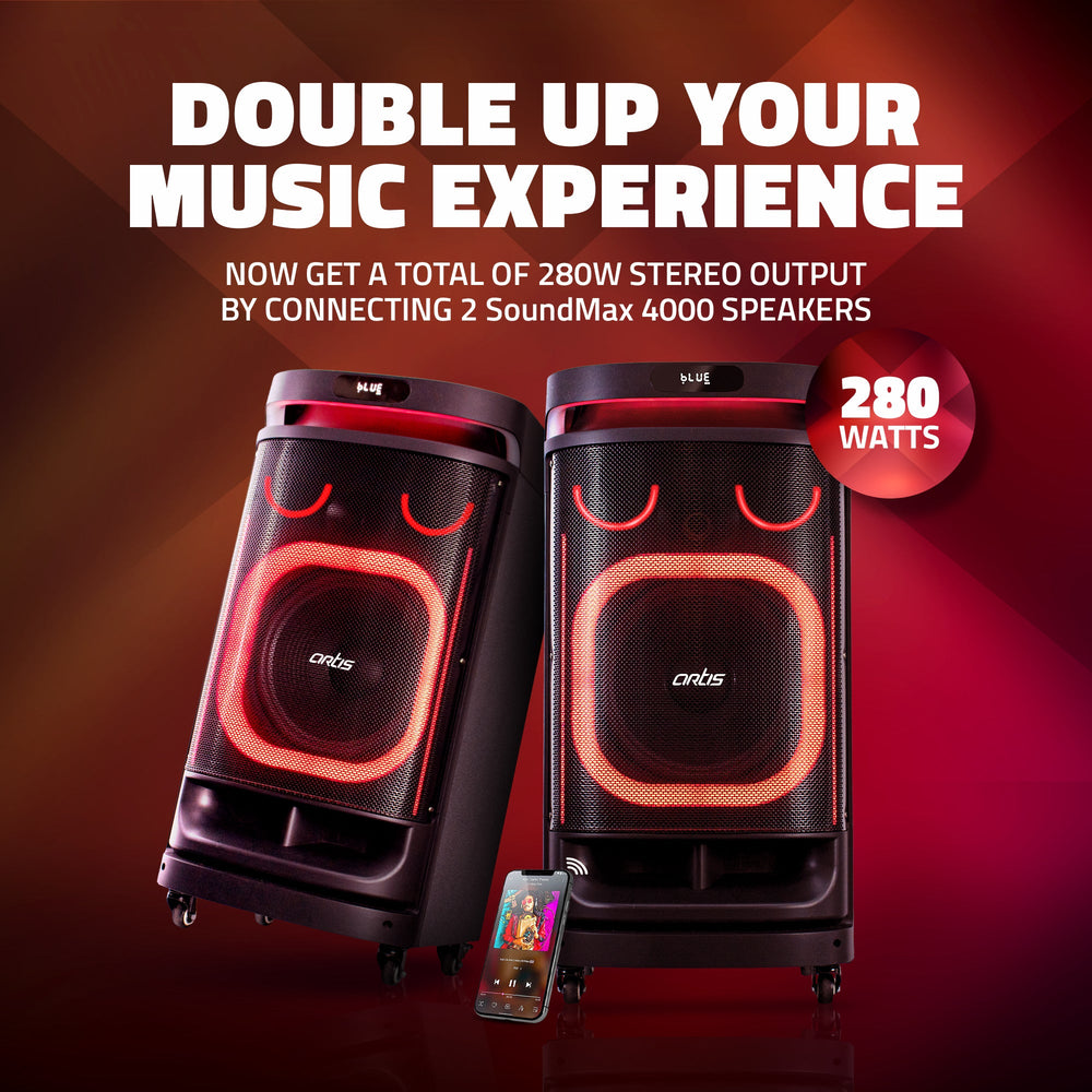 SoundMax 4000 140 W Bluetooth Party Speaker