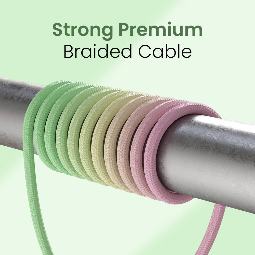 HUE X - Type C To 8 Pin 20W 1M, White+Blue