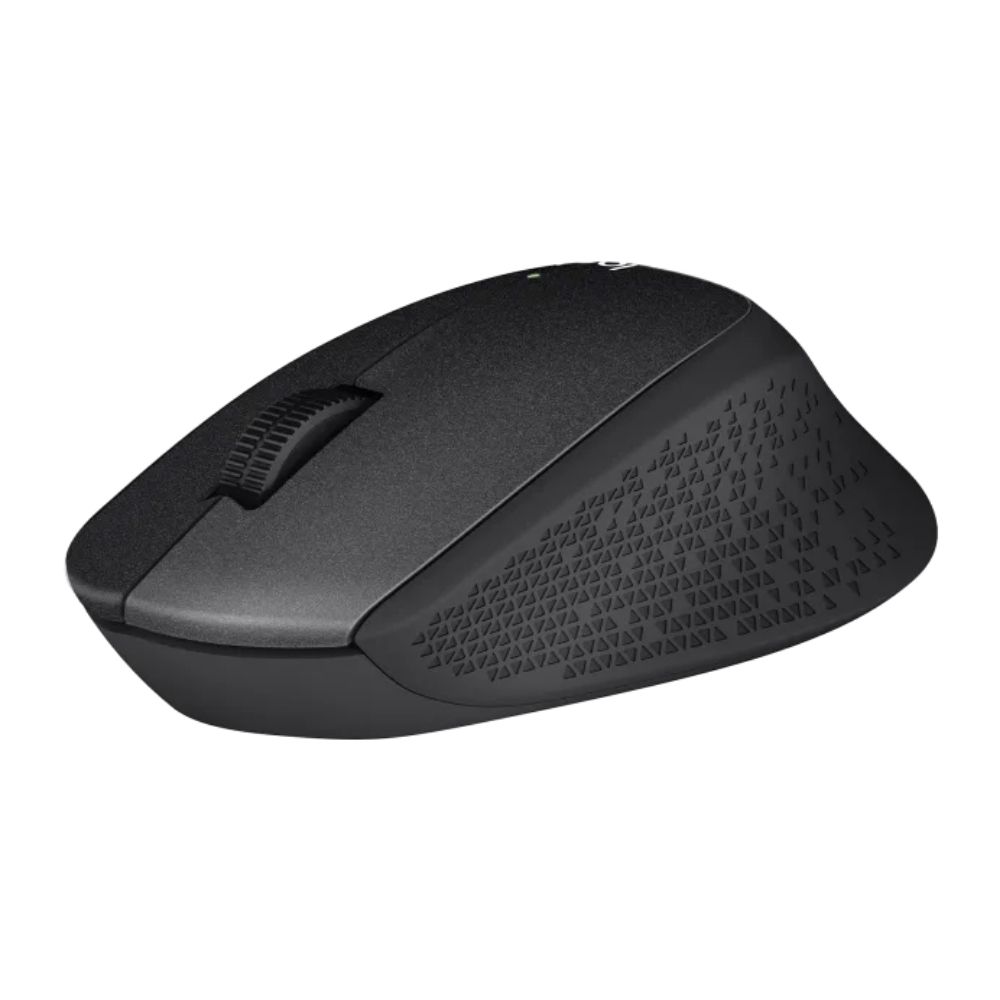 LOGITECH M331 Silent Plus Wireless Ergonomic Gaming Mouse ( 910-004914 ) ( 1000DPI / 3 Macro Button ) ( Black )