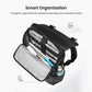 TOMTOC SLASH-T64 FLIP LAPTOP BACKPACK 15.6 INCH/18L-BLACK