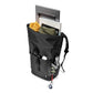 TOMTOC NAVIGATOR-T61 ROLLTOP BACKPACK 17.3 INCH/25L-30L-BLACK