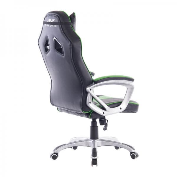 ANT ESPORTS 8077 Gaming Chair (Black-Green)