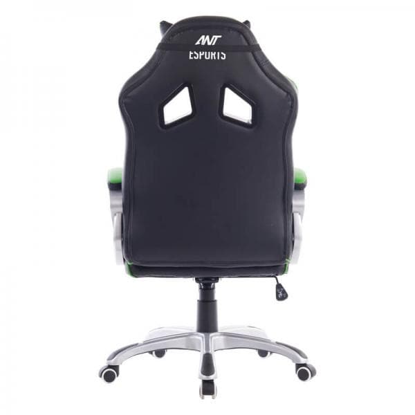 ANT ESPORTS 8077 Gaming Chair (Black-Green)