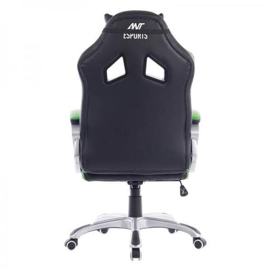ANT ESPORTS 8077 Gaming Chair (Black-Green)