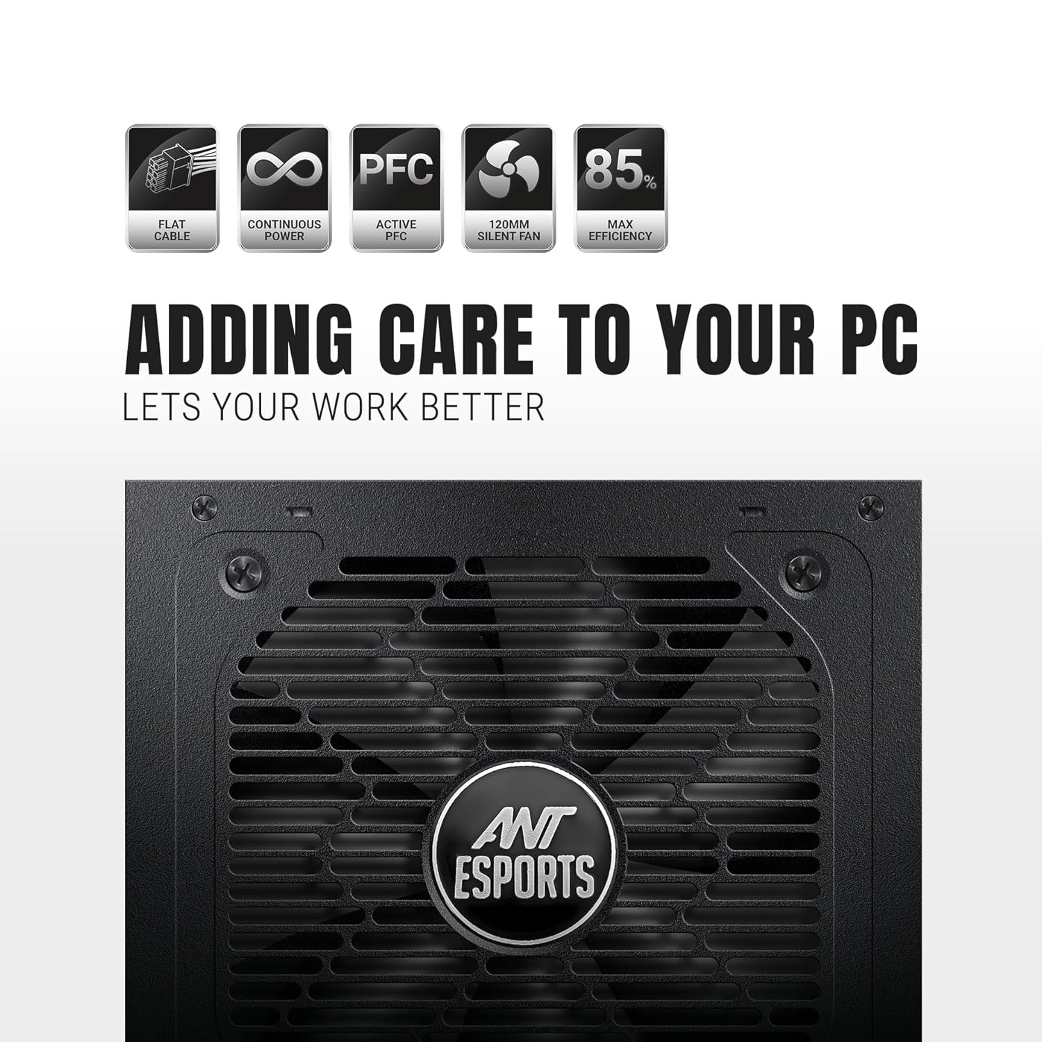 ANT ESPORTS RX550 80 PLUS BRONZE POWER SUPPLY