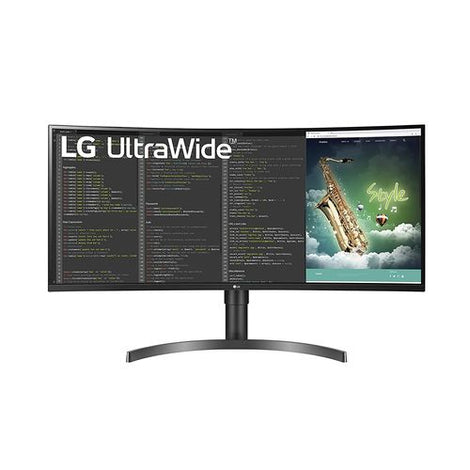 LG 35WN75C-B 35 Inch QHD 100Hz VA Panel 99% SRGB 5ms AMD Freesync Gaming Monitor