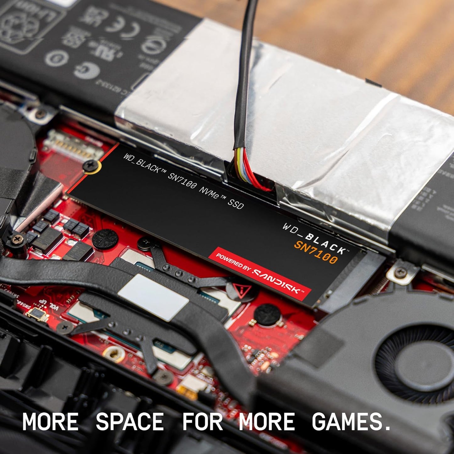 WESTERN DIGITAL BLACK SN7100 NVME 500GB - WDS500G4X0E-00CJA0