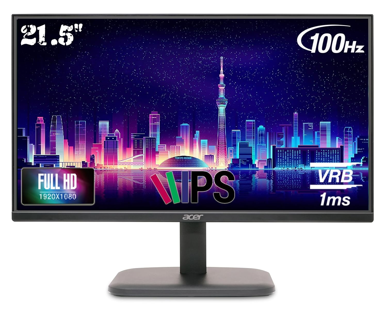 ACER EK220Q E3ABI 21.5 INCH IPS FULL HD (1920X1080) BACKLIT MONITOR