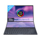 ASUS ZENBOOK PRO 14 DUO OLED 2023, INTEL CORE I9-13900H 13TH GEN, TOUCH 14.5-INCH 2.8K 120HZ, DUAL SCREEN LAPTOP (32GB/1TB SSD/NVIDIA GEFORCE RTX 4050 /WIN11/76WHR/BLACK/1.75 KG),UX8402VU-MZ961WS