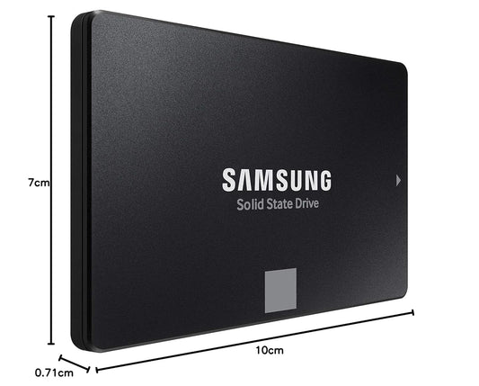 SAMSUNG 870 EVO 2TB SATA 6.35 CM (2.5 INCH) INTERNAL SOLID STATE DRIVE (SSD) MZ-77E2T0BW