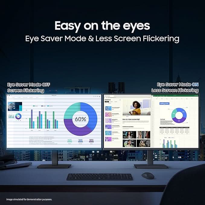 Samsung 27 Inch IPS Panel FHD S3 Flat Monitor