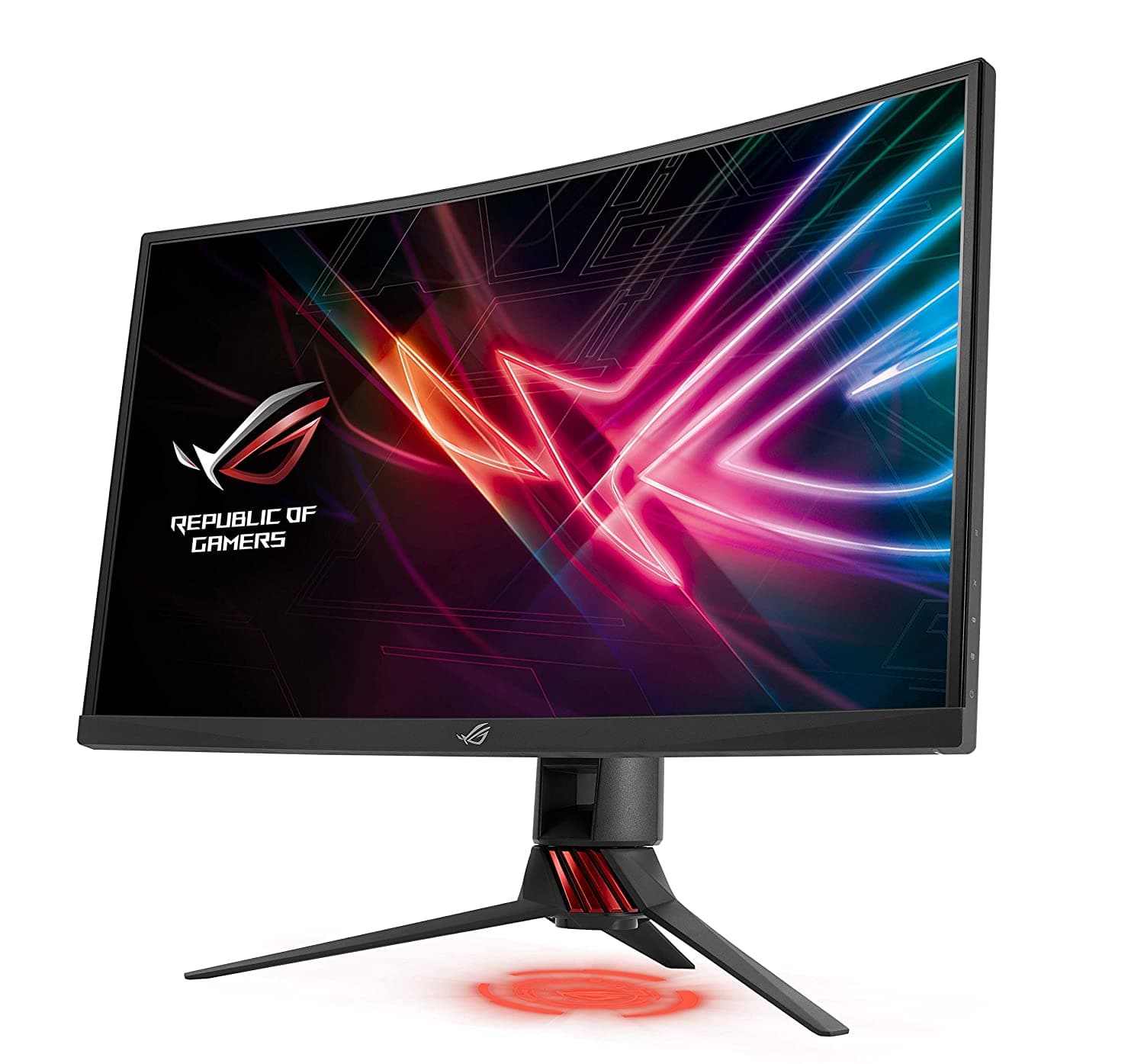 ASUS ROG Strix XG27VQ 27 Inch FHD 144Hz VA Panel 72% SRGB 4MS AMD Freesync Gaming Monitor