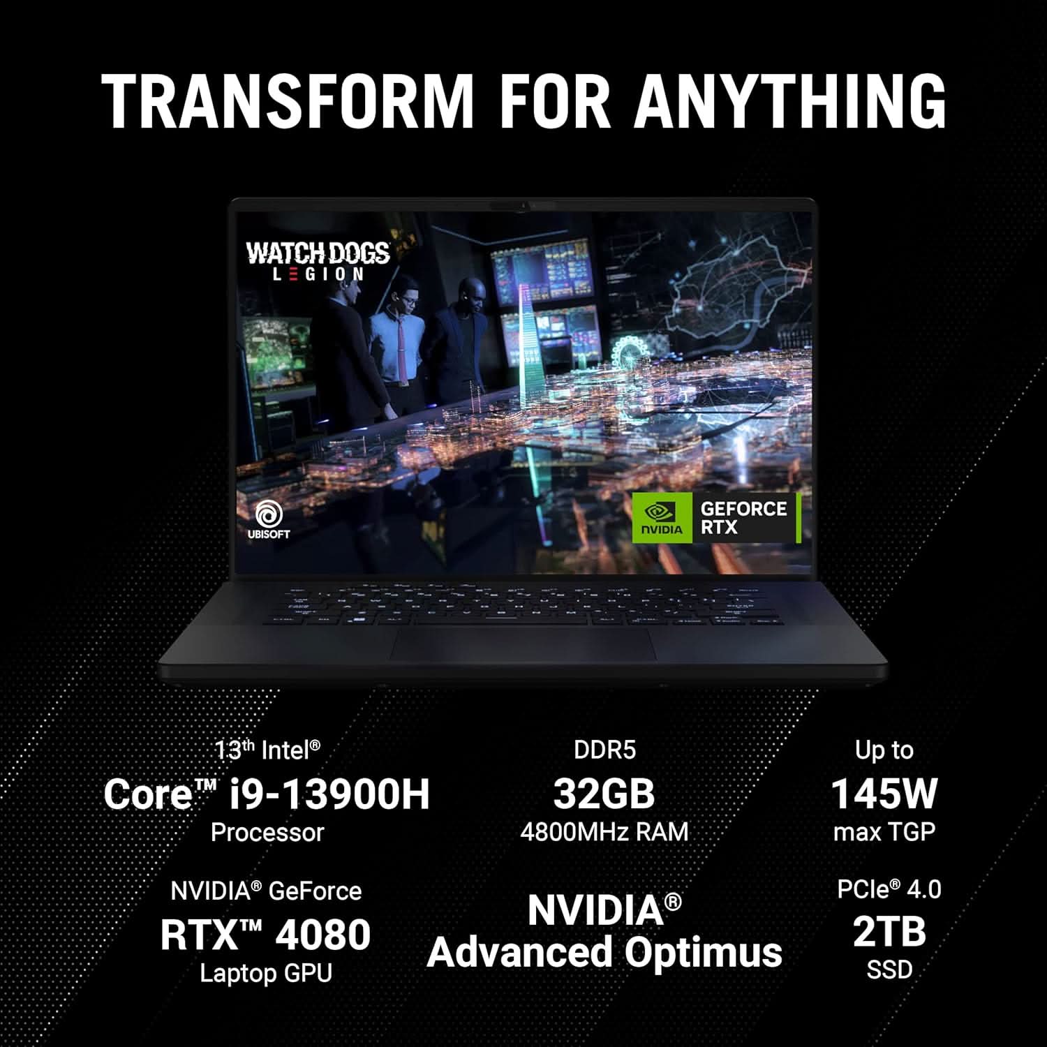ASUS ROG ZEPHYRUS M16 2023 GU604VZ-NM050WS LAPTOP (13TH GEN CORE I9/ 32GB/ 1TB SSD/ WIN11 / 12GB GRAPH)