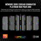 CORSAIR DOMINATOR PLATINUM RGB DDR5 RAM 64GB (2X32GB) 6000MHZ CL30- GRAY (CMT64GX5M2B6000Z30)