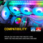 ANT ESPORTS CPU COOLER ICE-360 ARGB WITH WHITE