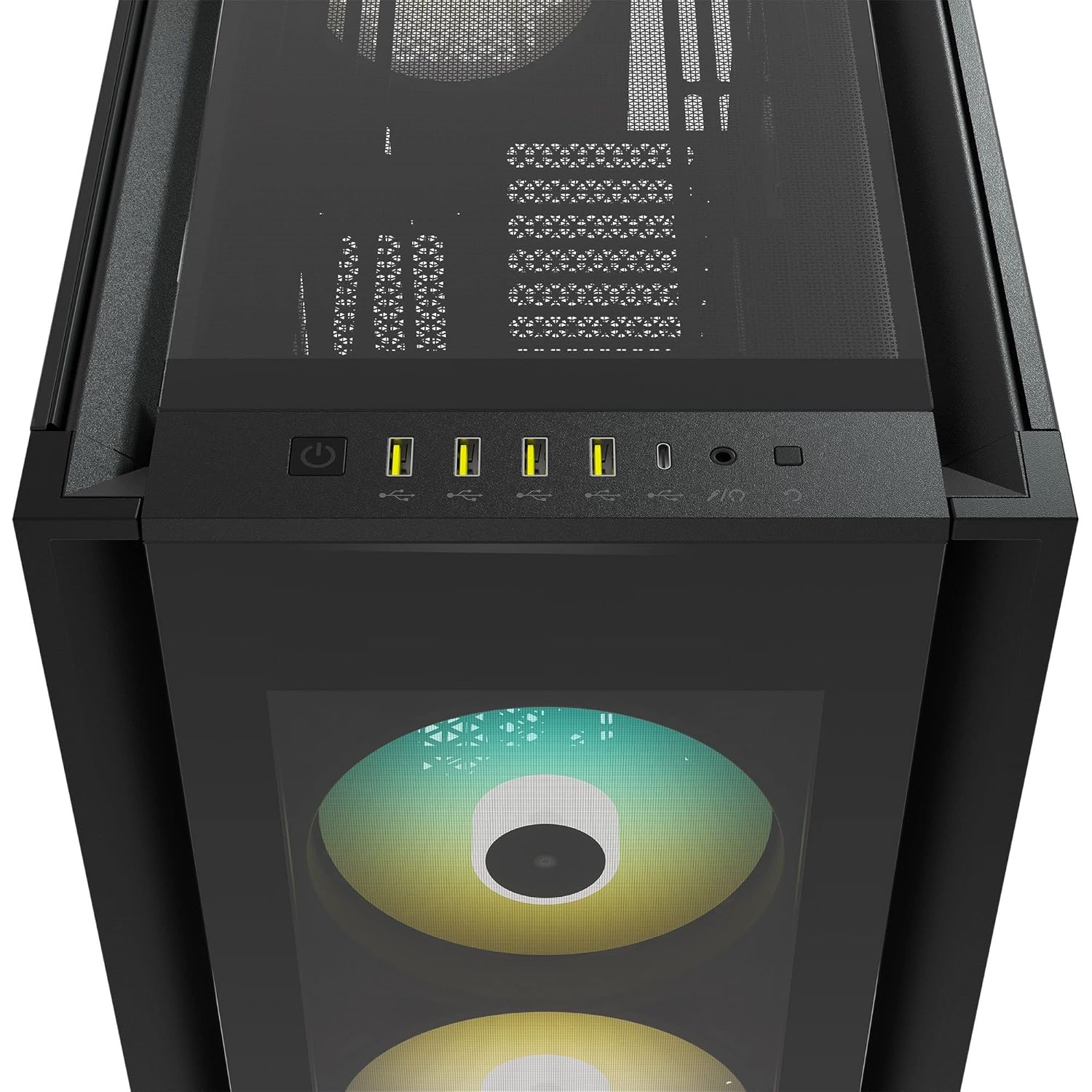 CORSAIR ICUE 7000X RGB TEMPERED GLASS FULL TOWER SMART CASE, BLACK