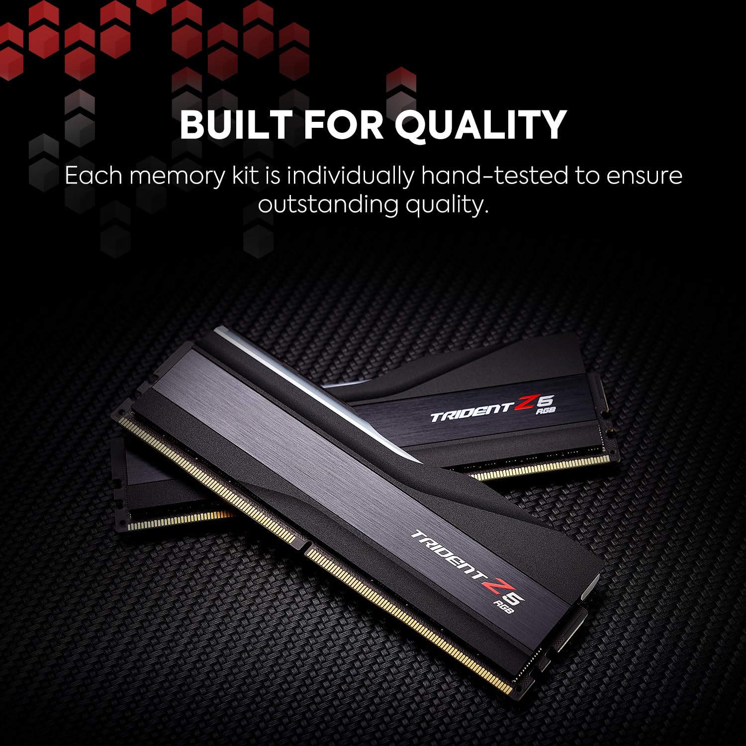 GSKILL TRIDENT Z5 RGB 64GB (2*32GB) DDR5 6000 MHZ CL36 RAM MEMORY - F5-6000J3636F32GX2-TZ5RK