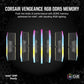 CORSAIR VENGEANCE-CMH16GX5M1B5200C40- RGB DDR5 16GB (1X16GB) DDR5 5200 CL40-40-40-77 1.25V INTEL XMP - BLACK