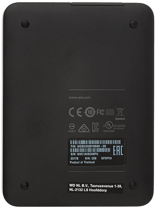 WESTERN DIGITAL ELEMENTS 1TB EXTERNAL HARD DRIVE