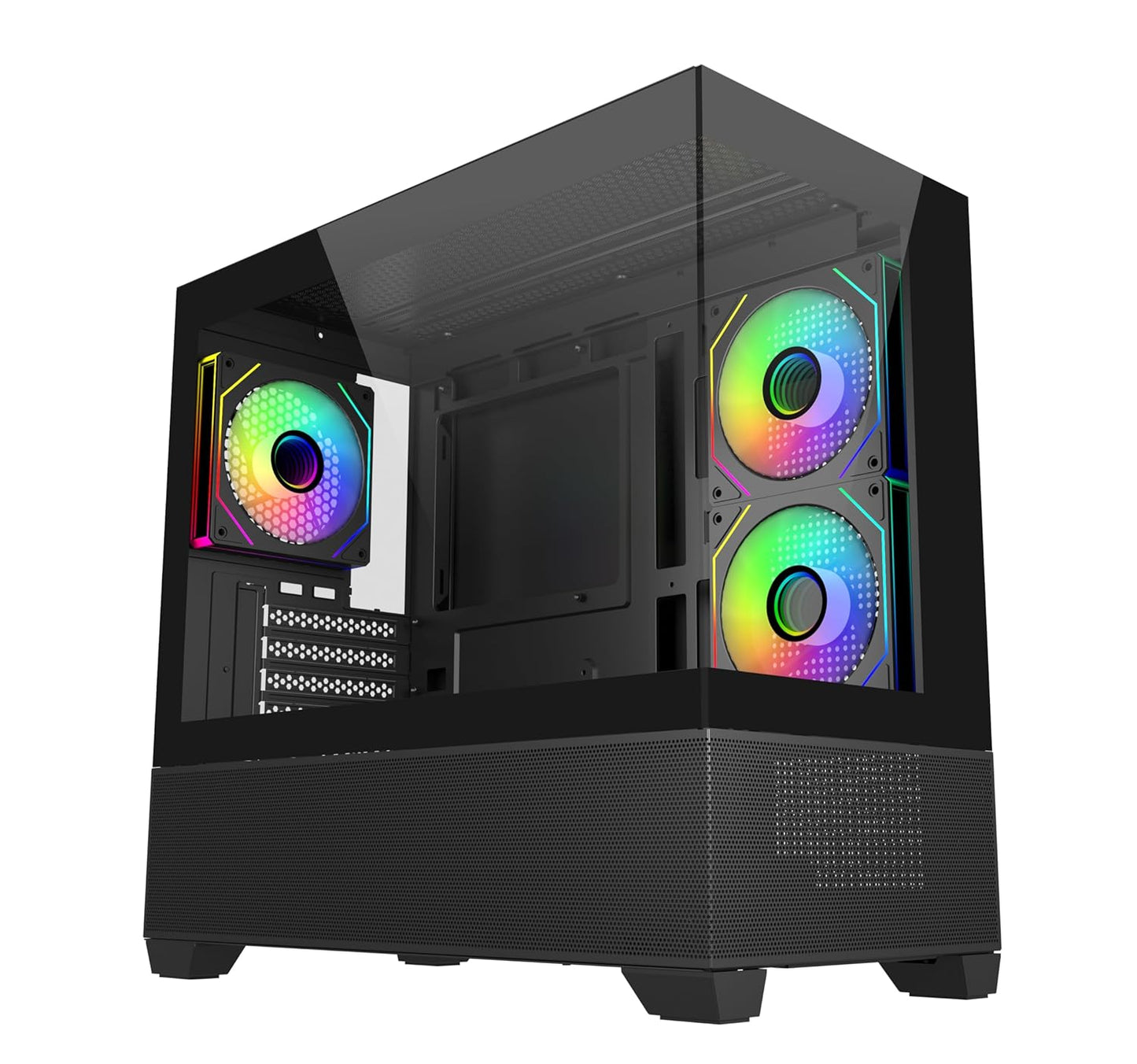 COOLER MASTER ELITE 490 COMPUTER CASE ARGB BLACK