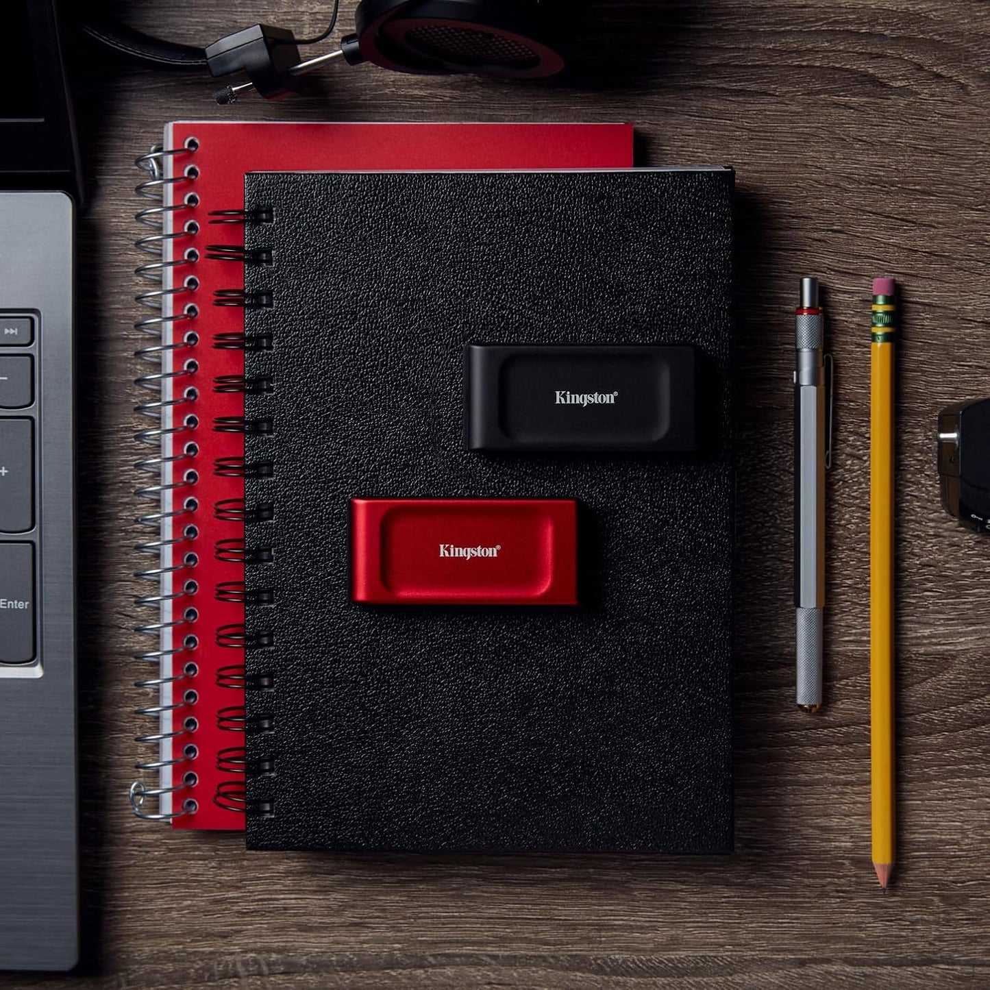 KINGSTON XS1000 2TB PORTABLE SSD RED| POCKET-SIZED | USB 3.2 GEN 2 | EXTERNAL SOLID STATE DRIVE | UP TO 1050MB/S | SXS1000R/2000G