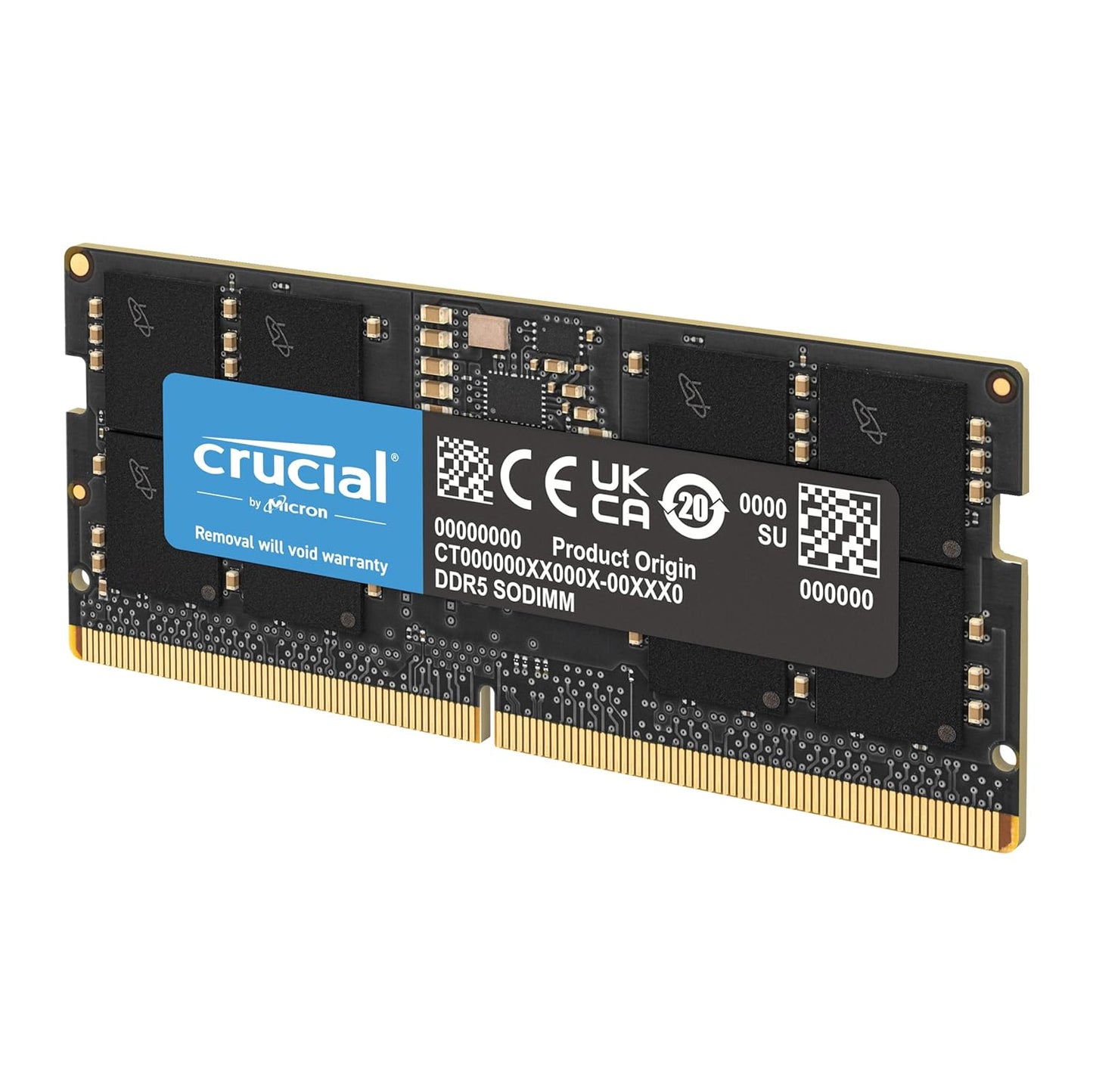 CRUCIAL 24GB DDR5-5600 SODIMM CL46 (16GBIT) RAM CT24G56C46S5