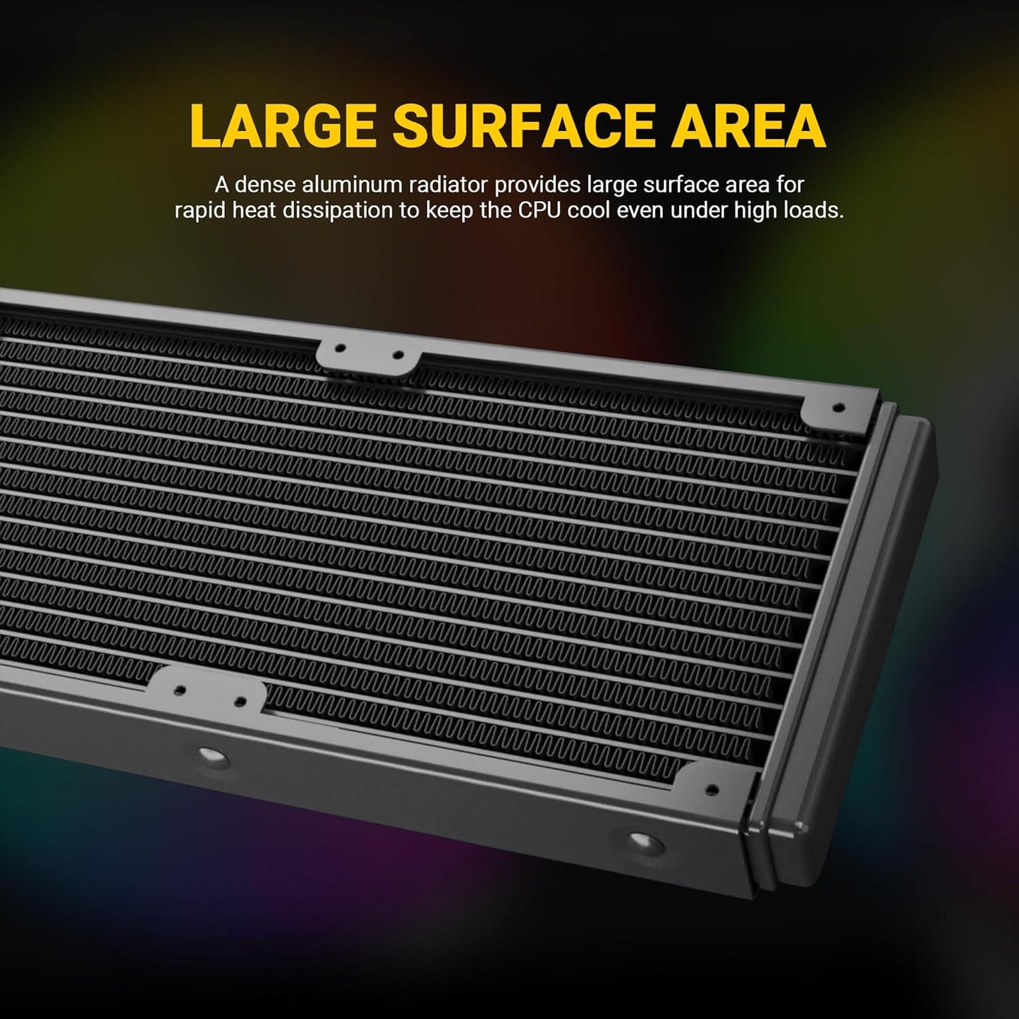 ANT ESPORTS ICE-360 ARGB 360MM AIO LIQUID COOLER BLACK