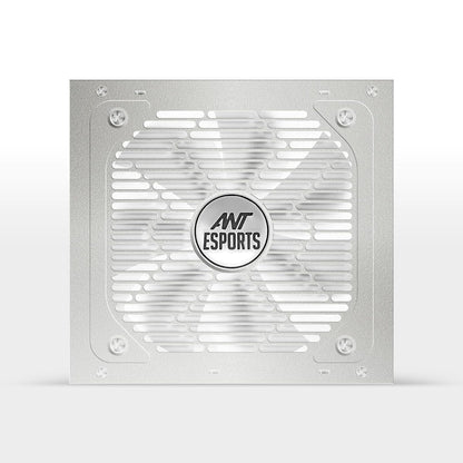 ANT ESPORTS RX650 650 WATT 80 PLUS BRONZE CERTIFIED POWER SUPPLY - WHITE