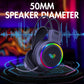 AULA S608 WIRED GAMING HEADSET |RGB (BLACK)