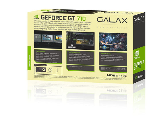 GALAX GeForce GT 710 1GB Nvidia Graphic Card