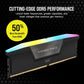 CORSAIR VENGEANCE-CMH16GX5M1B5200C40- RGB DDR5 16GB (1X16GB) DDR5 5200 CL40-40-40-77 1.25V INTEL XMP - BLACK