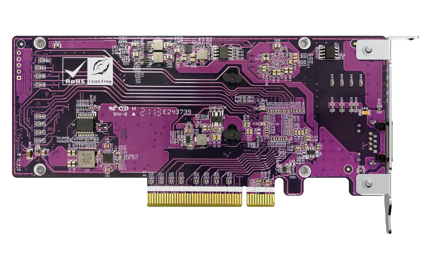 QNAP QM2-2P10G1TB- 10G RJ45 + DUAL M.2