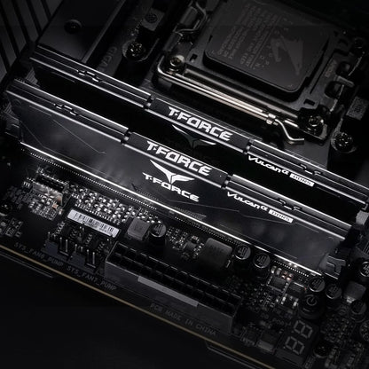 TEAMGROUP T-FORCE VULCAN 16GB (16GBX1) DDR5 6000MHZ DESKTOP RAM (BLACK)