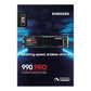 SAMSUNG 990 PRO SSD 2TB PCIE 4.0 M.2 INTERNAL SOLID STATE DRIVE