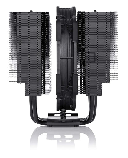 NOCTUA NH-D15S CHROMAX.BLACK, PREMIUM DUAL-TOWER CPU COOLER WITH NF-A15 PWM 140MM FAN (BLACK)