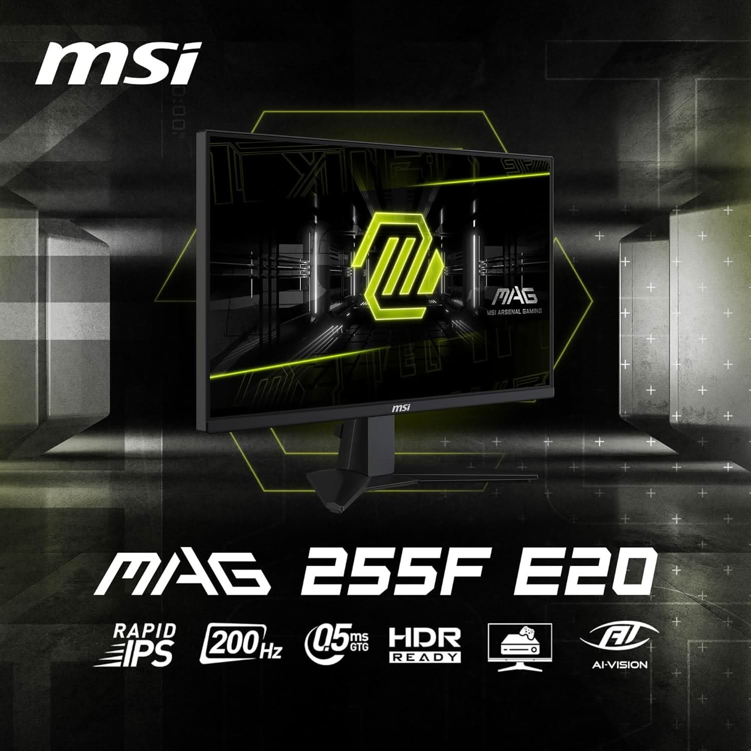 MSI MAG 255F E20 25-INCH 1920 X 1080 (FHD) GAMING MONITOR