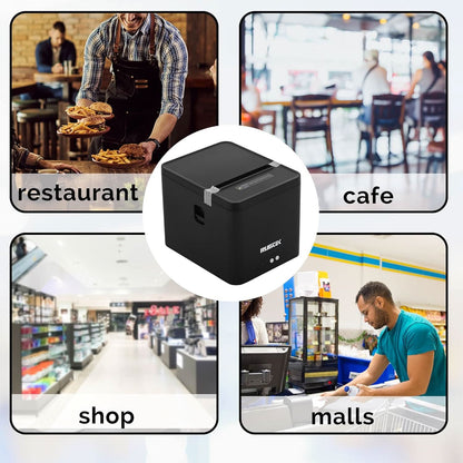 RUGTEK RP 82 COMPACT UE THERMAL RECEIPT PRINTER (USB+ENTHERNET)