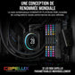 CORSAIR DOMINATOR PLATINUM RGB DDR5 RAM 64GB (2X32GB) 6000MHZ CL30- GRAY (CMT64GX5M2B6000Z30)