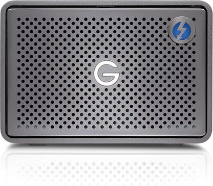 SANDISK PROFESSIONAL 8TB G-RAID 2 , ENTERPRISE-CLASS 2-BAY DESKTOP DRIVE - SDPH62H-008T-MBAAD